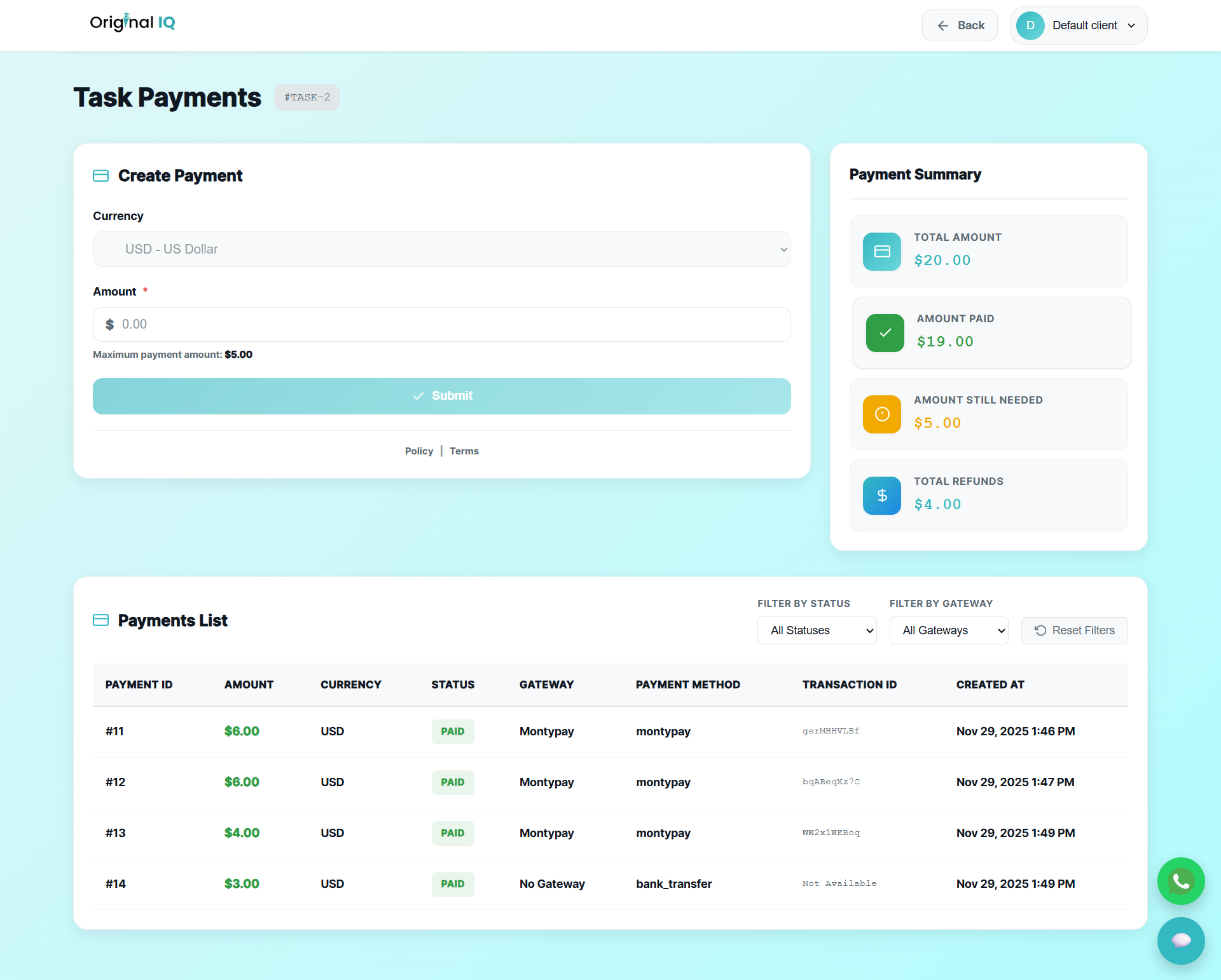 Online Payment